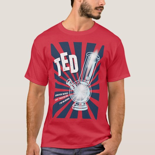 Ted Alternativplakat T-Shirt (Vorderseite)