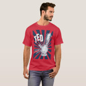 Ted Alternativplakat T-Shirt (Vorne ganz)
