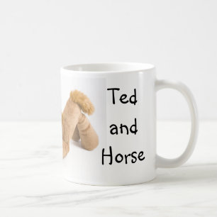 Ted and Horse domino Spiel ... Tasse