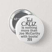 Ted Cruz 2016 Button (Vorne & Hinten)