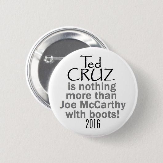 Ted Cruz 2016 Button (Vorne & Hinten)