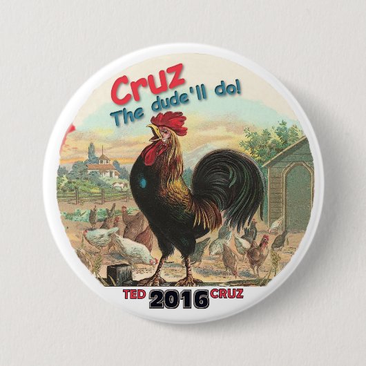 Ted Cruz 2016 Button (Vorderseite)