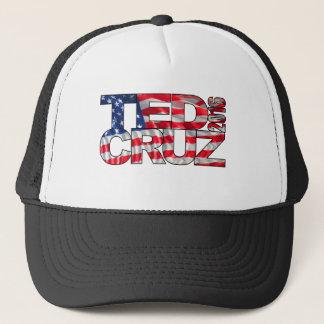 Ted Cruz 2016 (Flagge) Truckerkappe