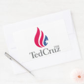 Ted Cruz 2016-Logo Rechteckiger Aufkleber (Umschlag)