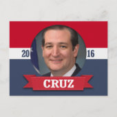 Ted Cruz 2016 Postkarte (Vorderseite)