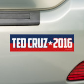 Ted Cruz 2016 - republikanischer Autoaufkleber (Auf Auto)