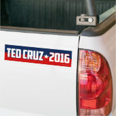 Ted Cruz 2016 - republikanischer Autoaufkleber (Auf Lkw)