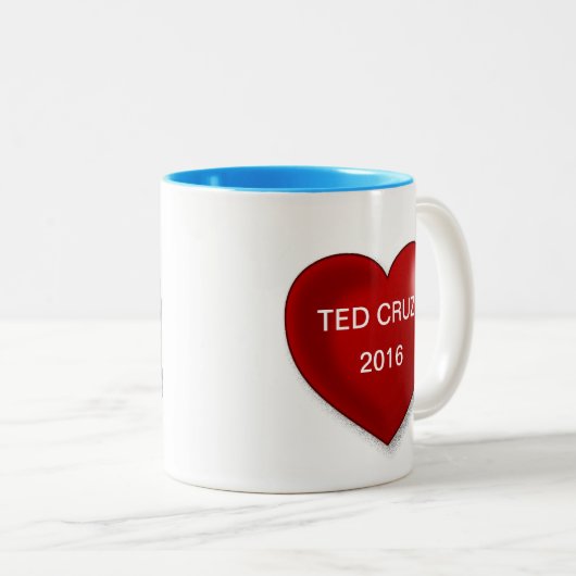 Ted Cruz 2016 Zweifarbige Tasse (VorderseiteRechts)