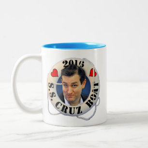 Ted Cruz 2016 Zweifarbige Tasse