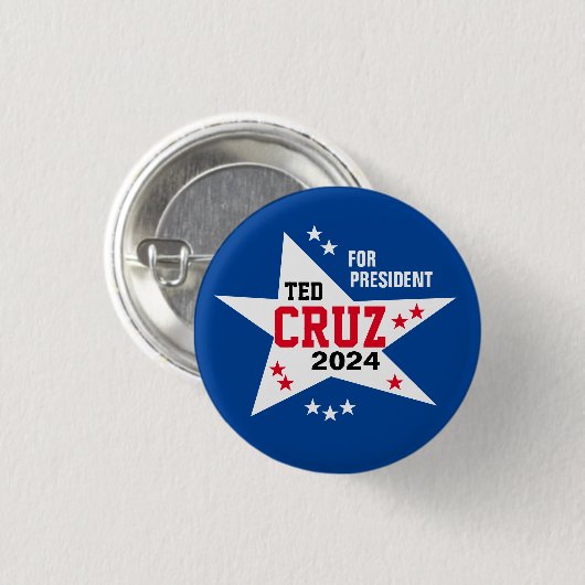 TED Cruz 2024 Button (Vorne & Hinten)
