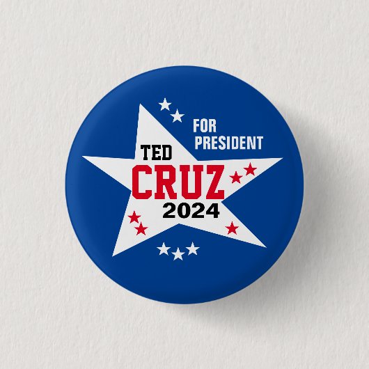 TED Cruz 2024 Button (Vorderseite)