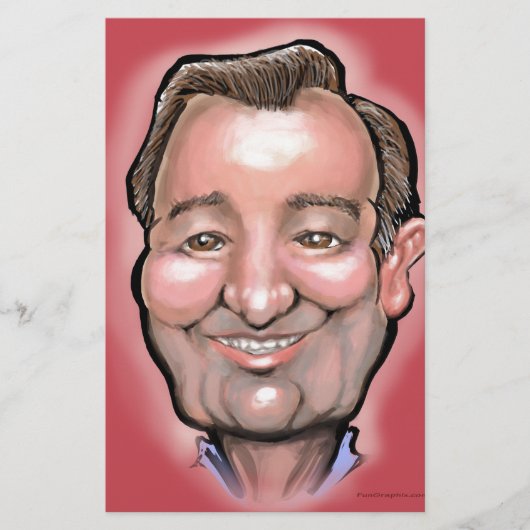 Ted Cruz Briefpapier (Vorderseite)