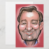 Ted Cruz Briefpapier (Vorne/Hinten)