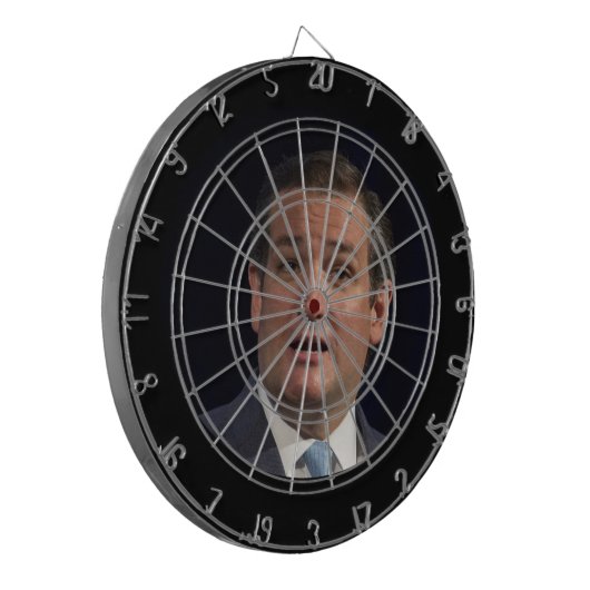Ted cruz Dartboard Dartscheibe (Vorderseite Links)