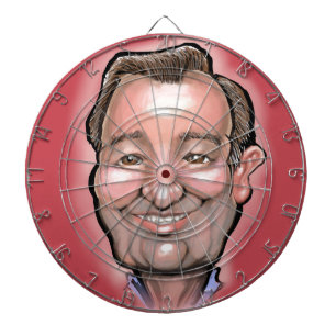 Ted Cruz Dartscheibe