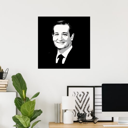 Ted Cruz Face Poster (Heimbüro)