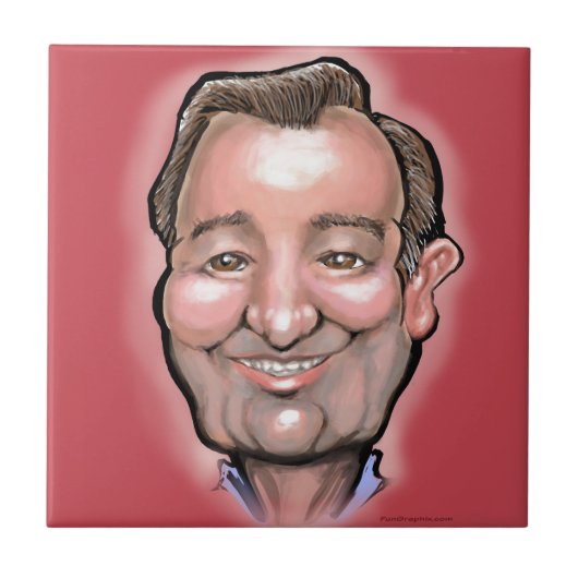 Ted Cruz Fliese (Vorderseite)
