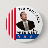 Ted Cruz für Präsident 2024 Button (Vorderseite)