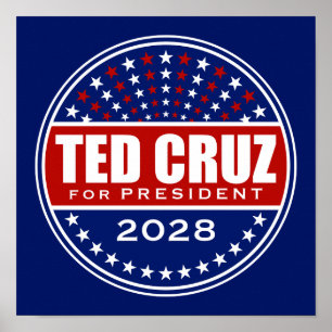 Ted Cruz für Präsident 2028 Poster
