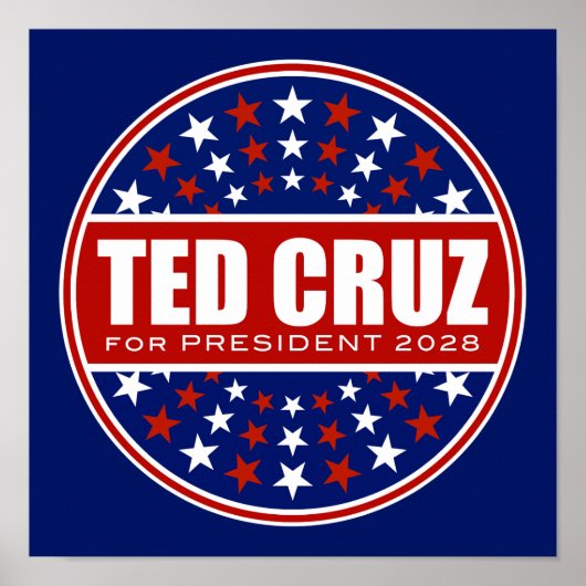 Ted Cruz für Präsident 2028 Poster (Vorne)