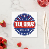 Ted Cruz für Präsident 2028 Serviette (Beispiel)