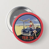 Ted Cruz für Präsidenten 2016 Button (Vorne & Hinten)