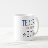 Ted Cruz für Präsidenten 2016 Kaffeetasse (VorderseiteRechts)