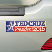 Ted Cruz für Präsidenten Autoaufkleber (Auf Auto)