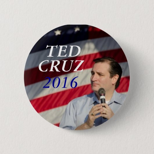 Ted Cruz für Präsidenten Button (Vorderseite)