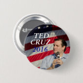 Ted Cruz für Präsidenten Button (Vorne & Hinten)