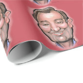 Ted Cruz Geschenkpapier (Rolleneckpunkt)