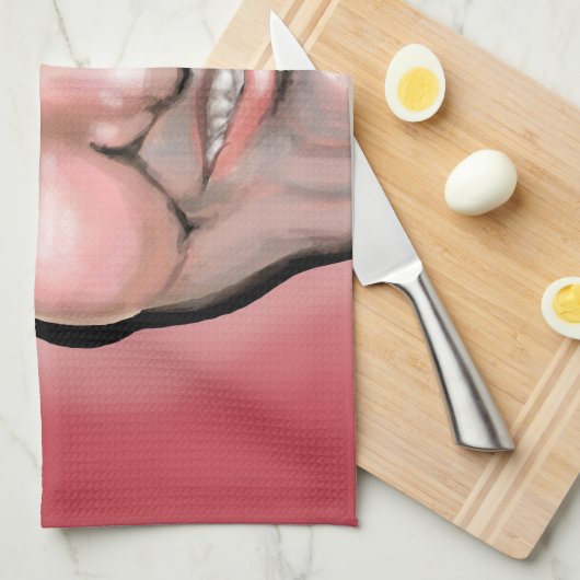 Ted Cruz Geschirrtuch (Viertel Falte)