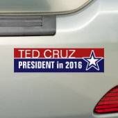 Ted Cruz im Jahr 2016 Autoaufkleber (Auf Auto)