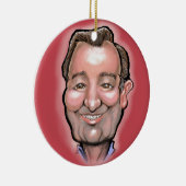 Ted Cruz Keramik Ornament (Rechts)