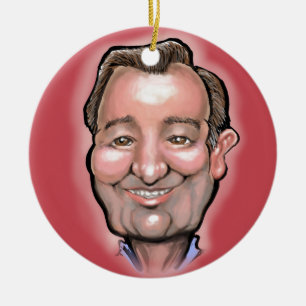 Ted Cruz Keramik Ornament
