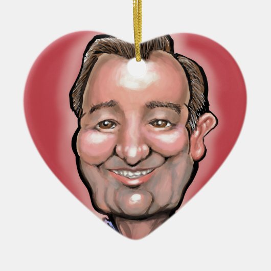 Ted Cruz Keramikornament (Vorne)
