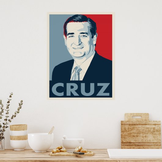 Ted Cruz Poster (Küche)
