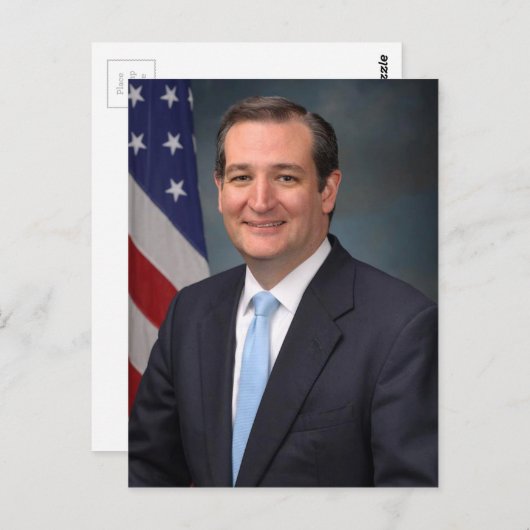 Ted Cruz Postkarte (Vorne/Hinten)