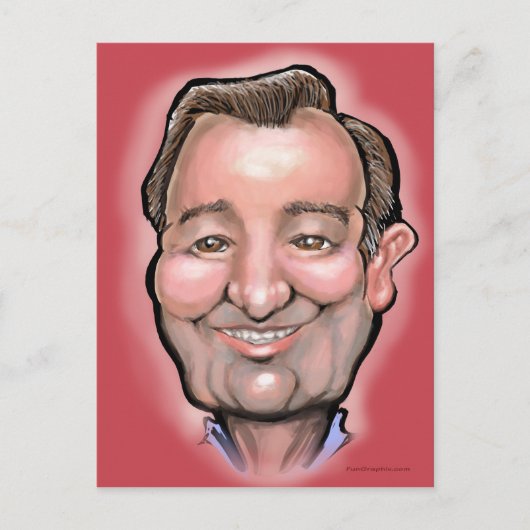 Ted Cruz Postkarte (Vorderseite)