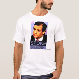 Ted Cruz sprach, natürliche Farben T-Shirt