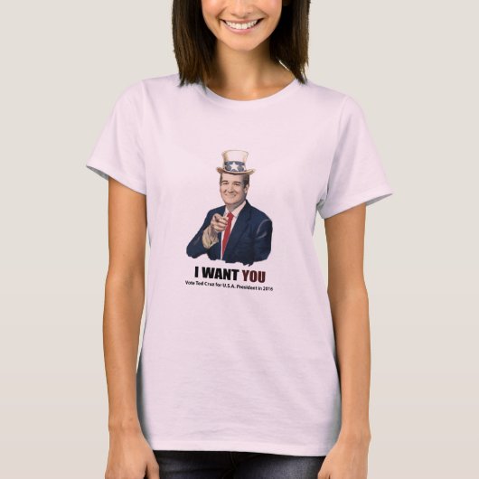Ted Cruz T-Shirt (Vorderseite)