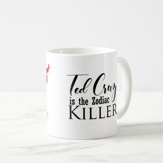 Ted Cruz-Tasse Kaffeetasse (VorderseiteRechts)