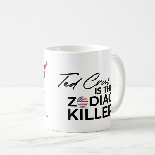 Ted Cruz-Tasse Kaffeetasse (VorderseiteRechts)