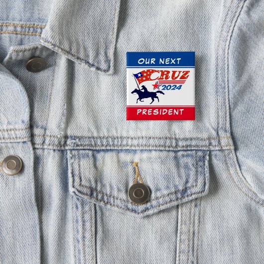 Ted Cruz: Unser nächster Präsident Button (Beispiel)