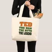 TED - der Mann, der Mythos, die Legende Jumbo Stoffbeutel (Vorderseite (Produkt))