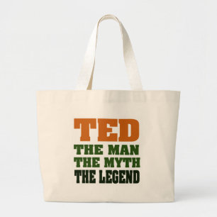 TED - der Mann, der Mythos, die Legende Jumbo Stoffbeutel