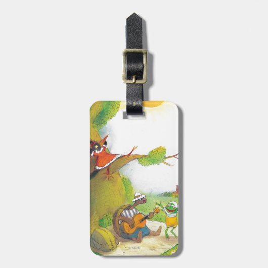 Ted, Ed und Caroll das Picknick 1 Gepäckanhänger (Vorderseite vertikal)