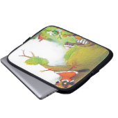 Ted, Ed und Caroll das Picknick 1 Laptopschutzhülle (Vorne Knopf)