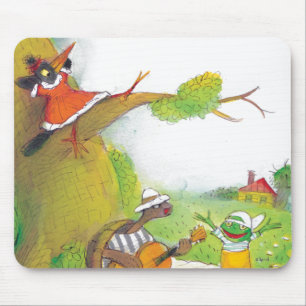 Ted, Ed und Caroll das Picknick 1 Mousepad