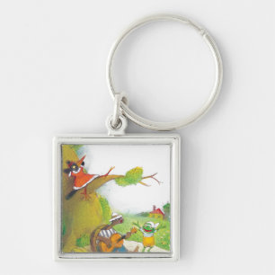 Ted, Ed und Caroll das Picknick 1 Schlüsselanhänger